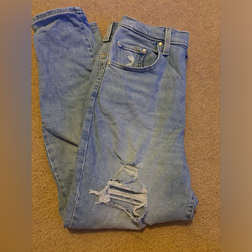 Levi’s Silver Tab High Rise Straight Leg Jeans